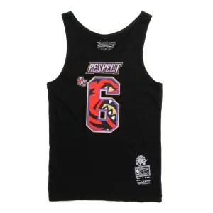 Mitchell & Ness NBA Raptors Jurassic 6 Tank Black Men 3397K19J6TRA