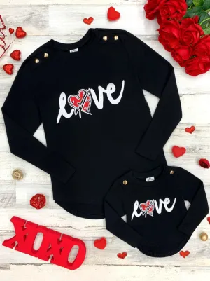 Mommy and Me Match My Love Top