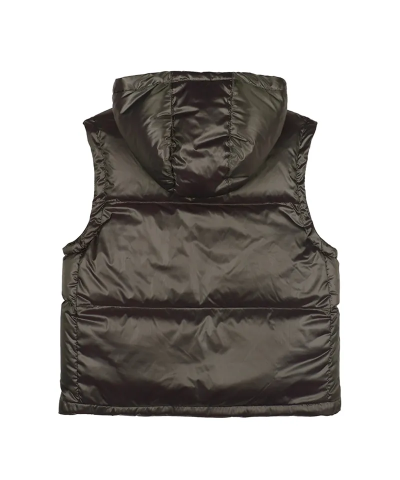 Monday Flow Women's Munple Goose Down Vest - Dark Brown