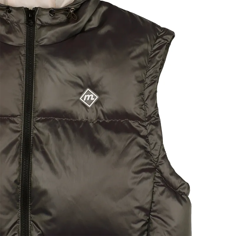 Monday Flow Women's Munple Goose Down Vest - Dark Brown