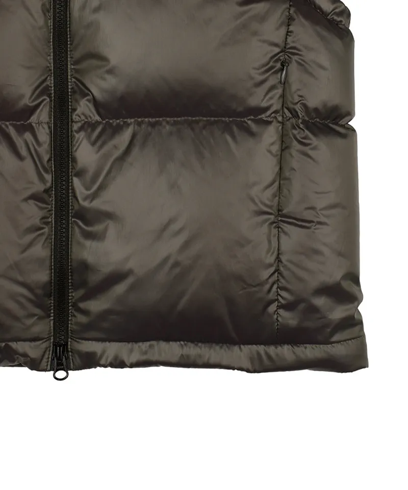 Monday Flow Women's Munple Goose Down Vest - Dark Brown