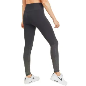MONO B APH2939 BLACK HIGH RISE BOOTY LIFT YOGA LEGGINGS W/ REFLECTIVE DOT DETAIL