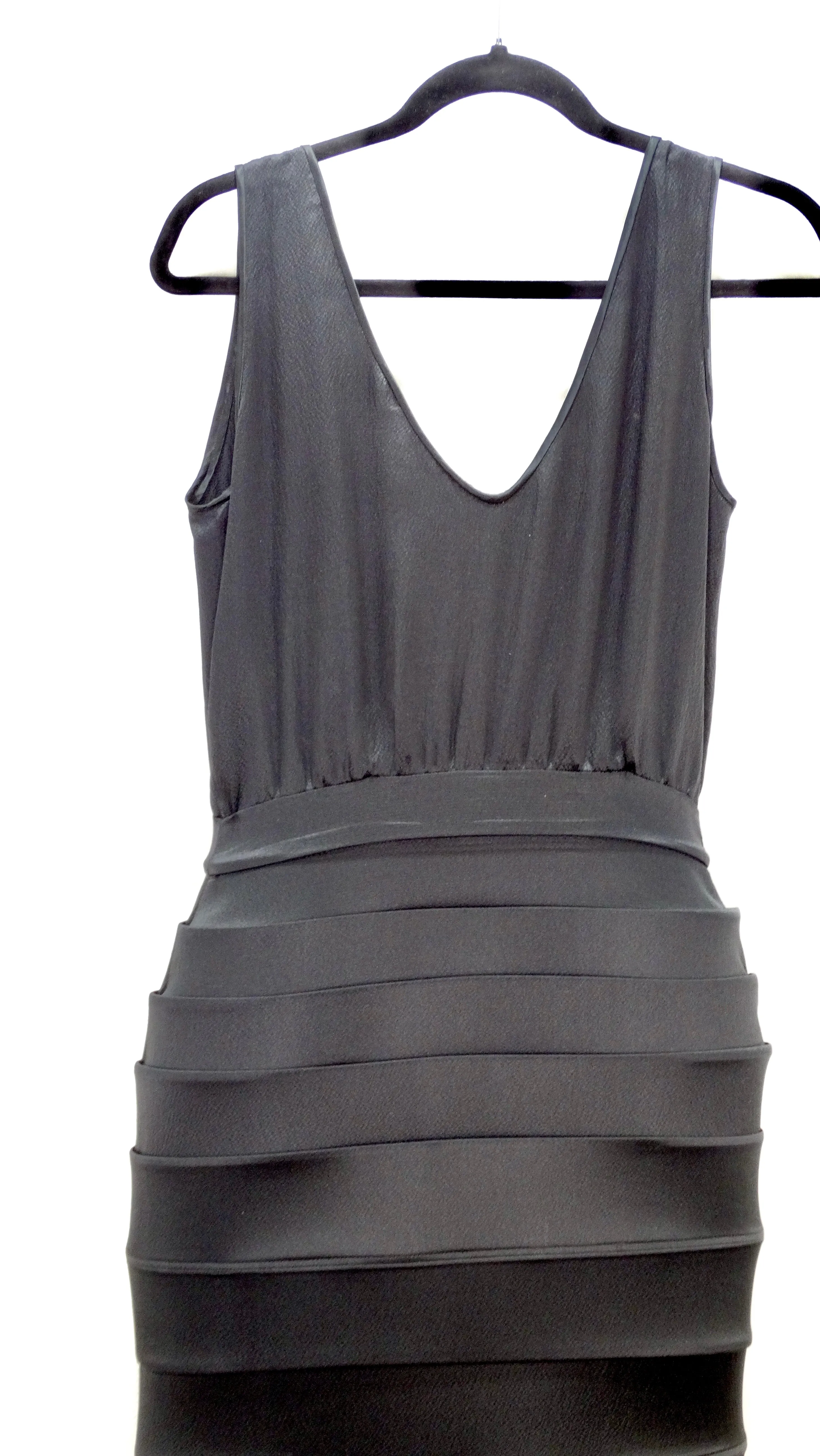 Moschino Silk Contoured Hoop-Skirt Gown