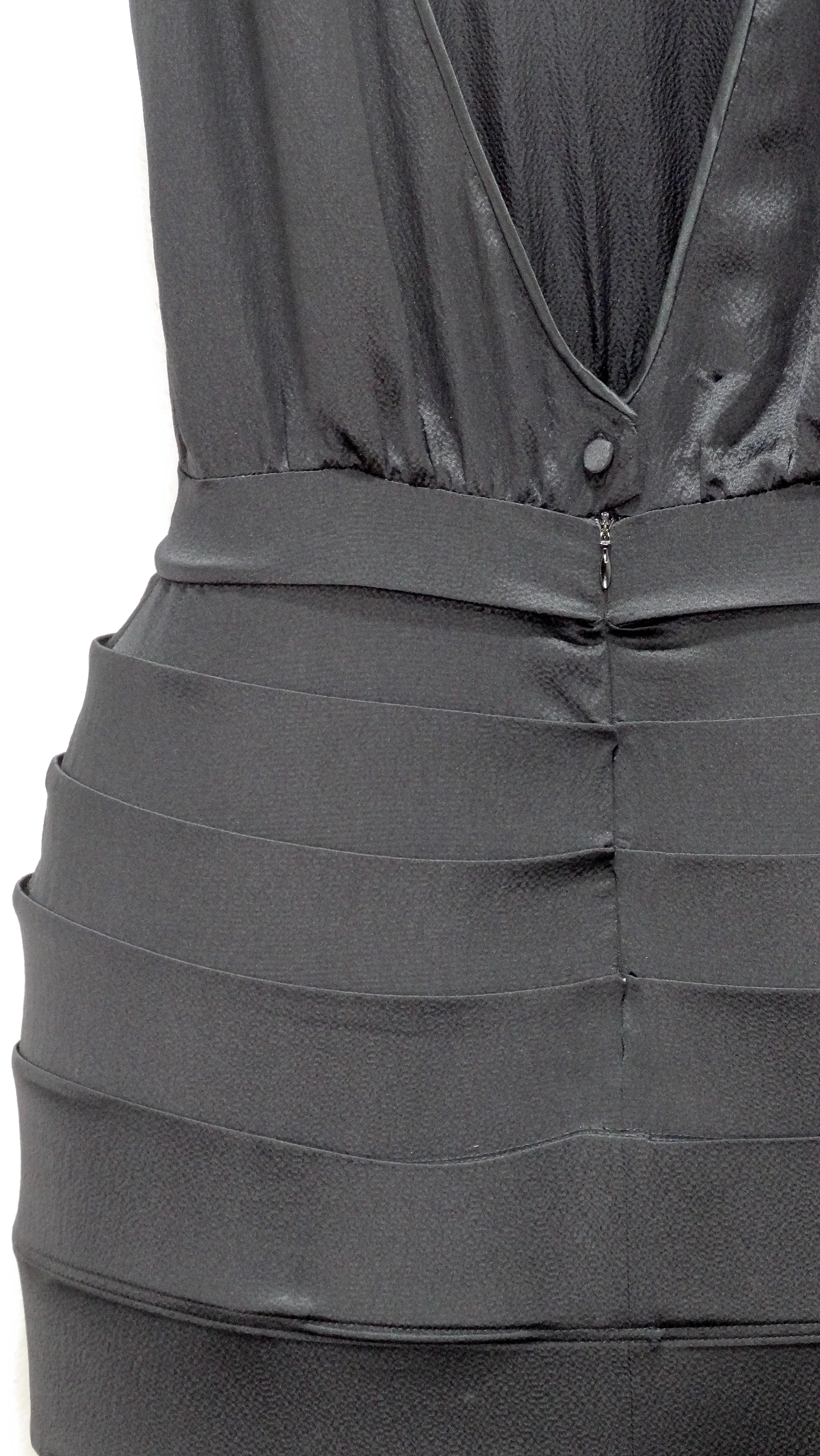 Moschino Silk Contoured Hoop-Skirt Gown