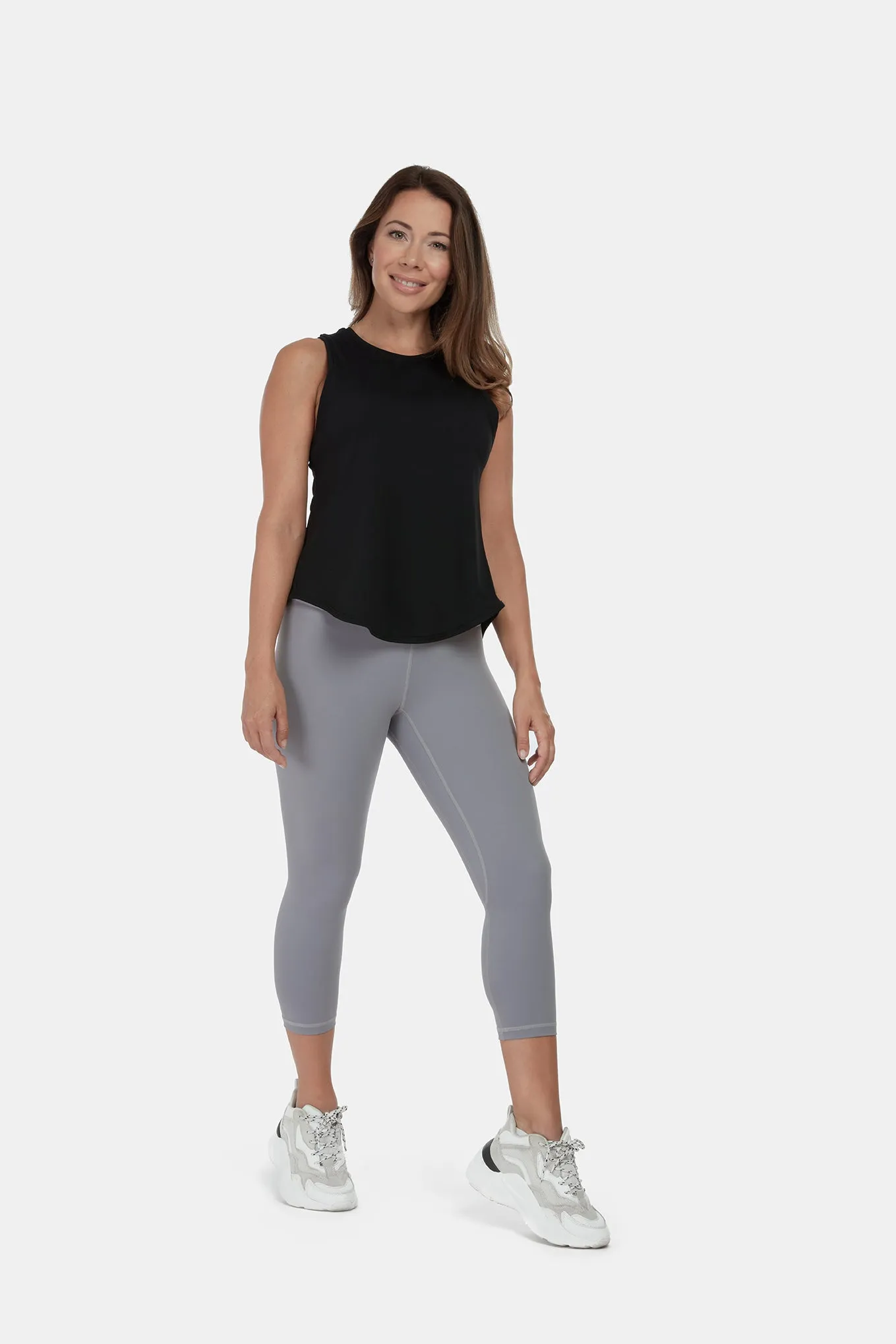 Move More Grey Capri Leggings