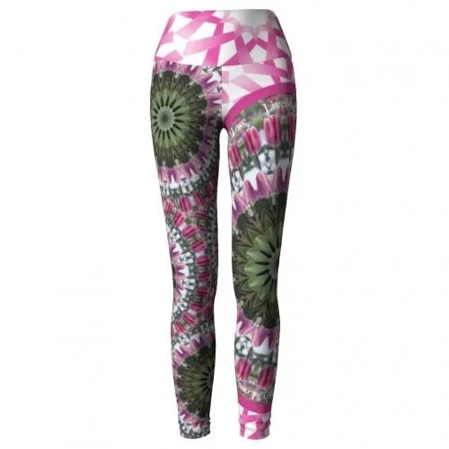Moxie - Breast Cancer Awareness Yoga Leggings