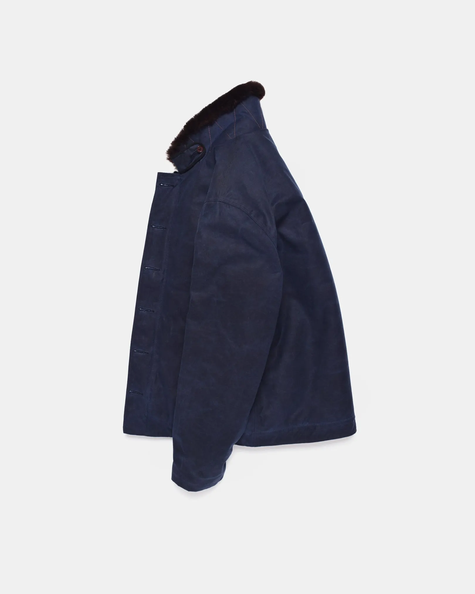 N-1 Deck Jacket - Navy / Brown