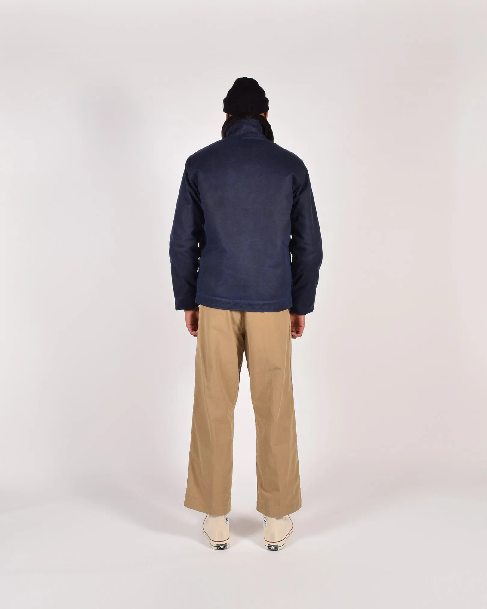 N-1 Deck Jacket - Navy / Brown