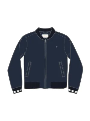 Navy Slade Bomber Jacket