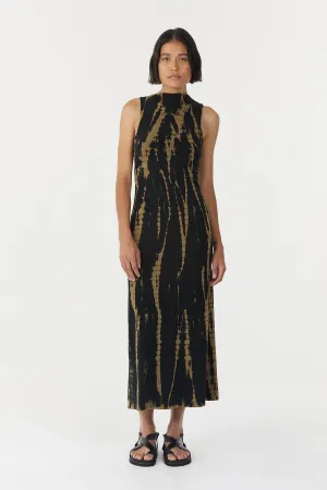 NEBULAR MAXI DRESS | TIE DYE