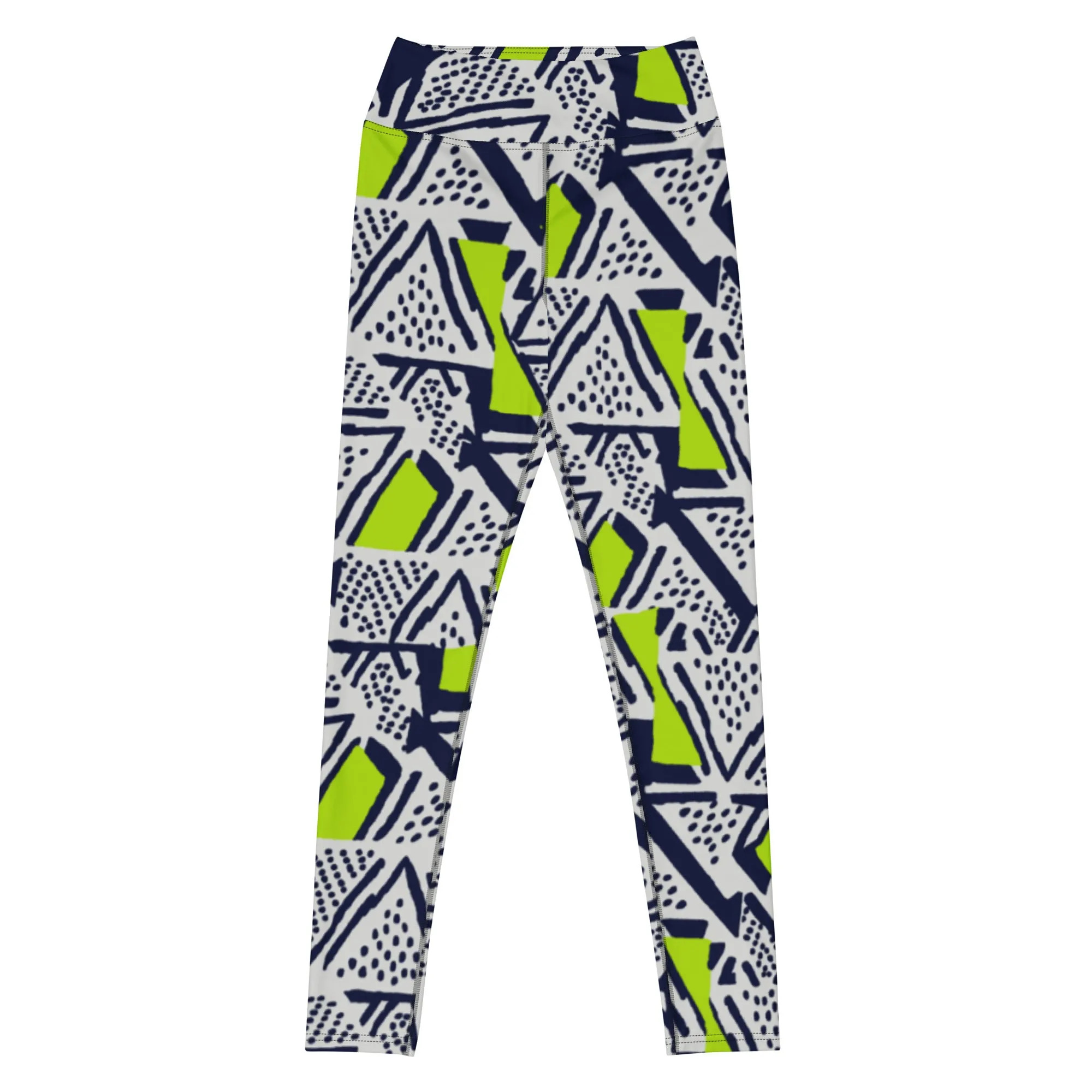 Neo--Tribal Pulse Yoga Leggings