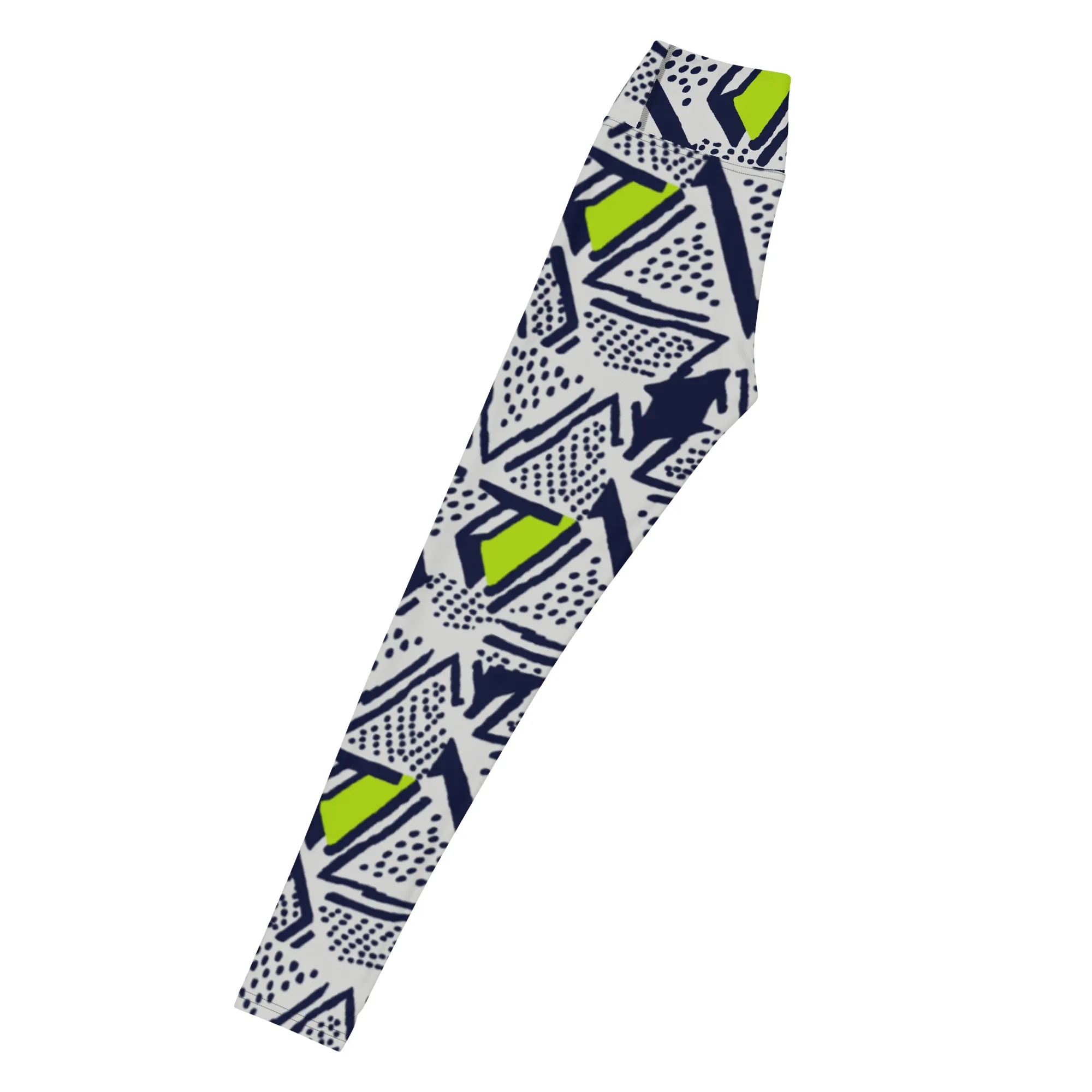 Neo--Tribal Pulse Yoga Leggings