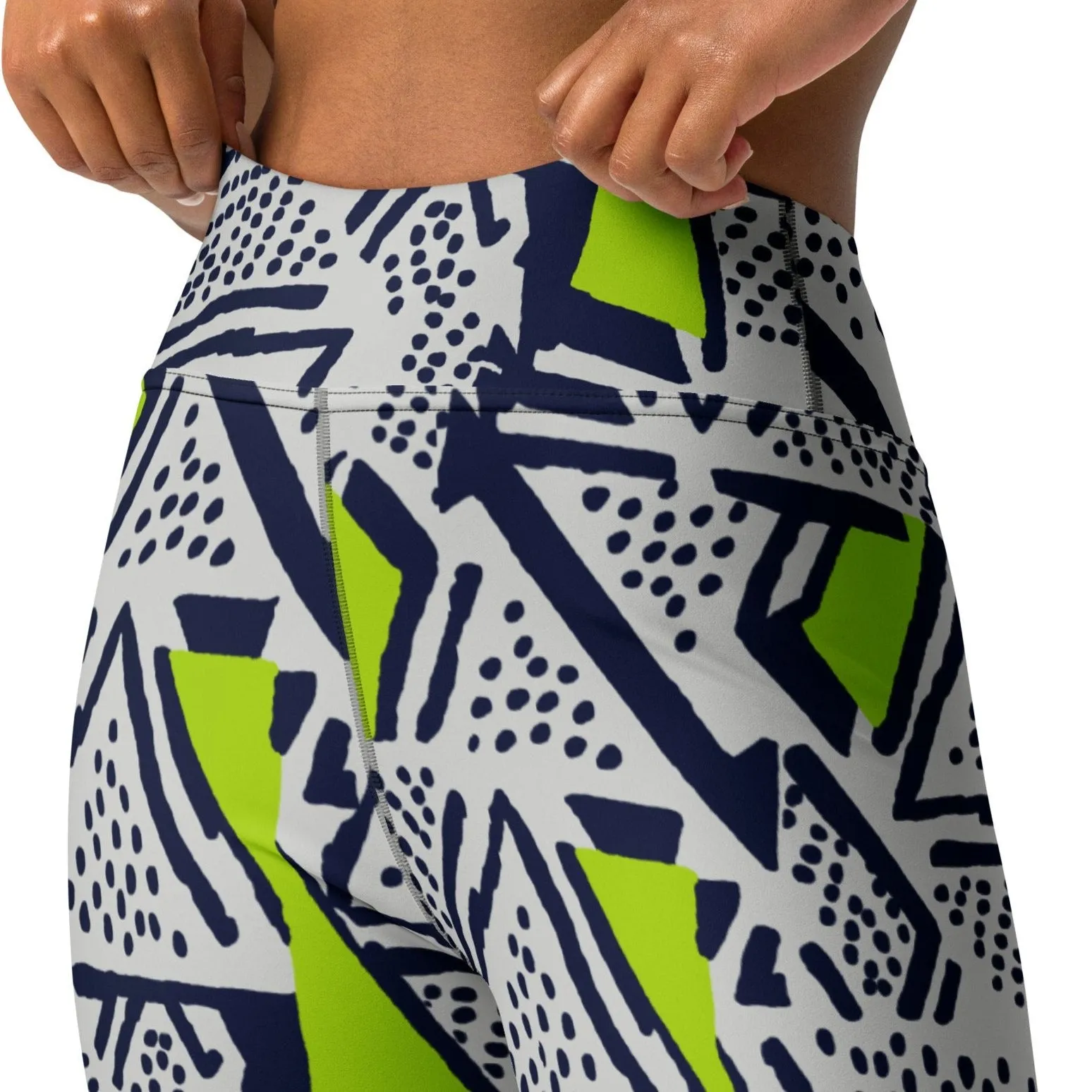 Neo--Tribal Pulse Yoga Leggings