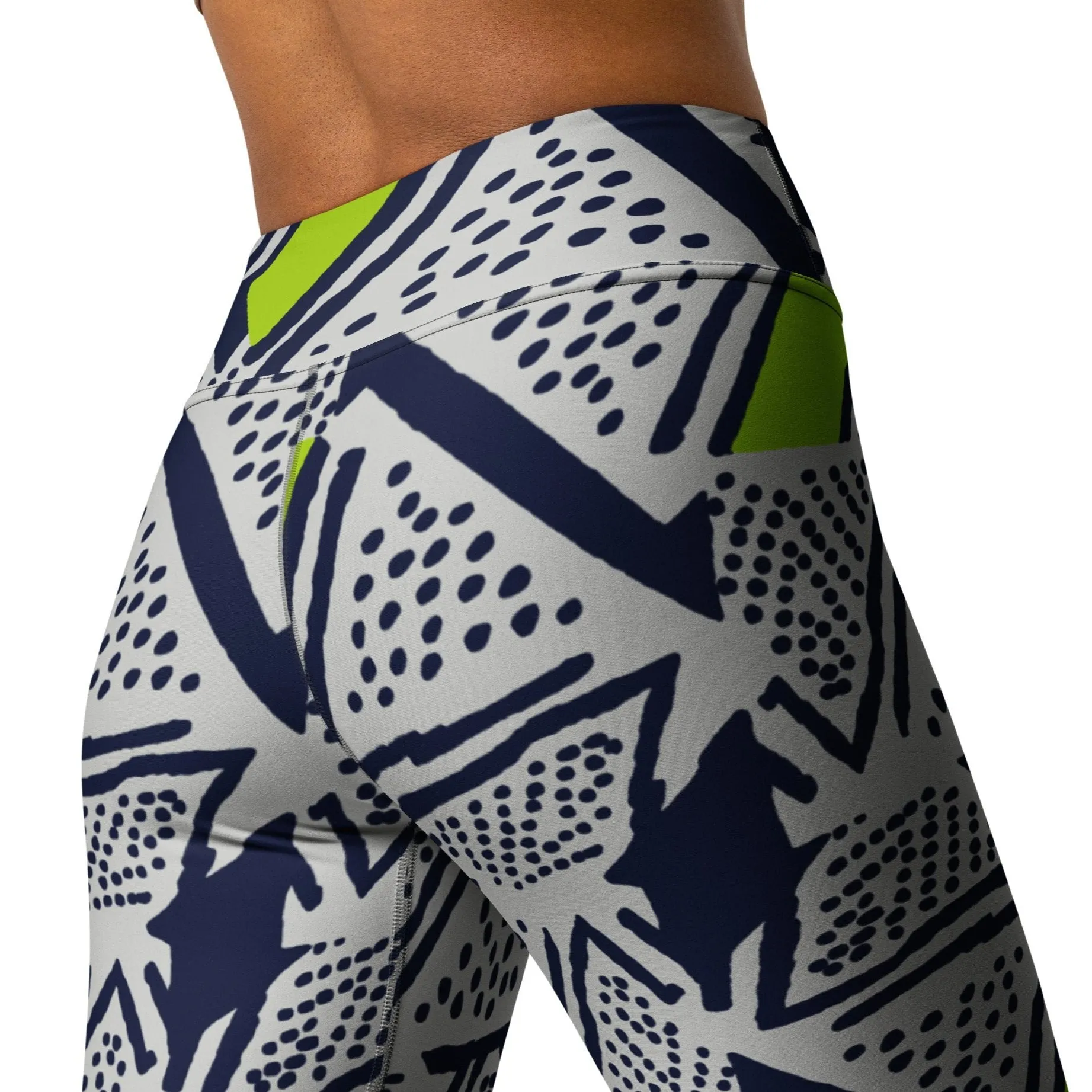 Neo--Tribal Pulse Yoga Leggings