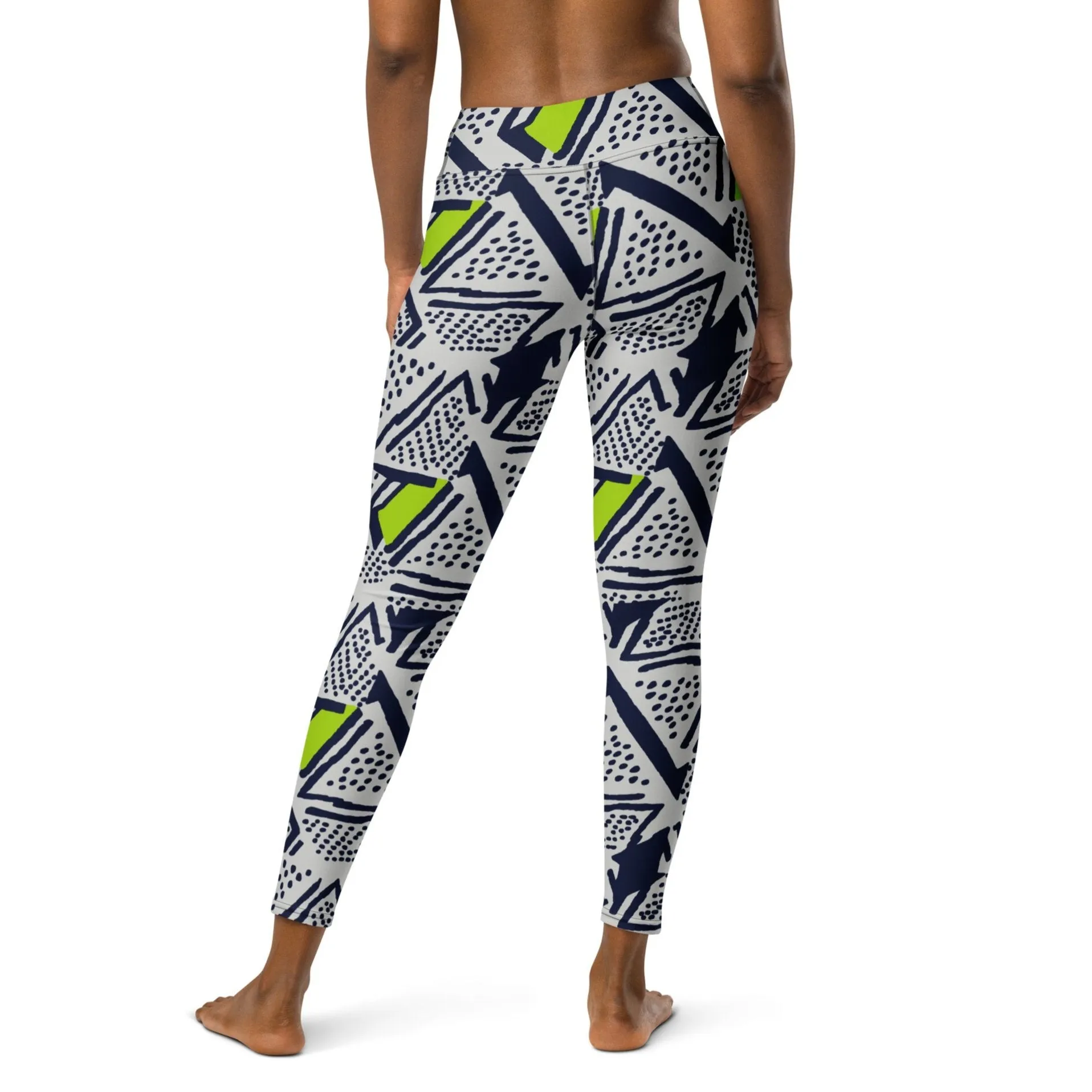 Neo--Tribal Pulse Yoga Leggings