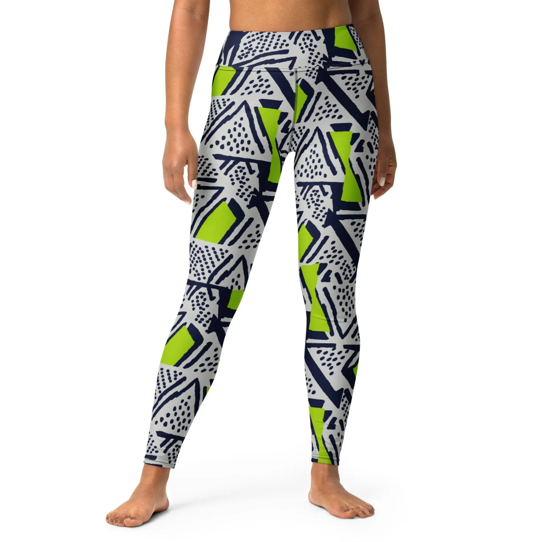 Neo--Tribal Pulse Yoga Leggings