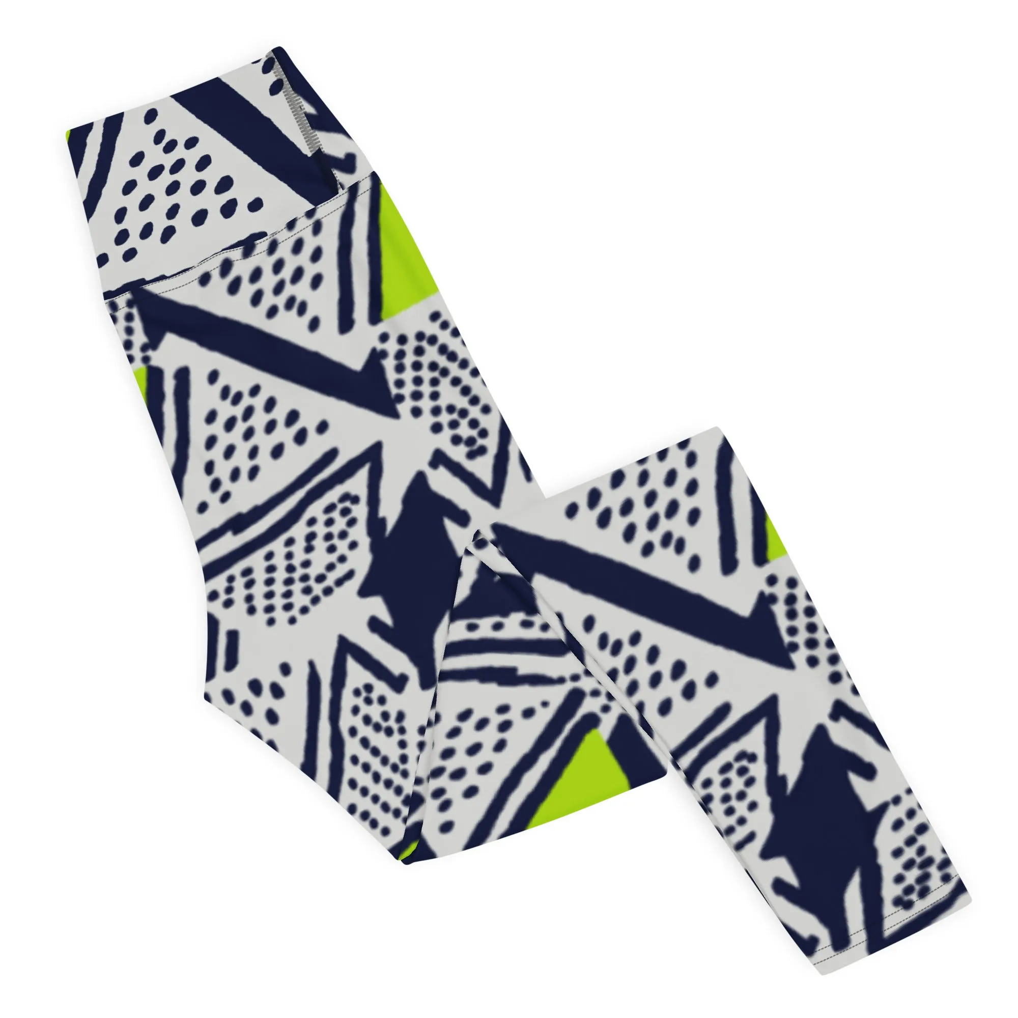 Neo--Tribal Pulse Yoga Leggings