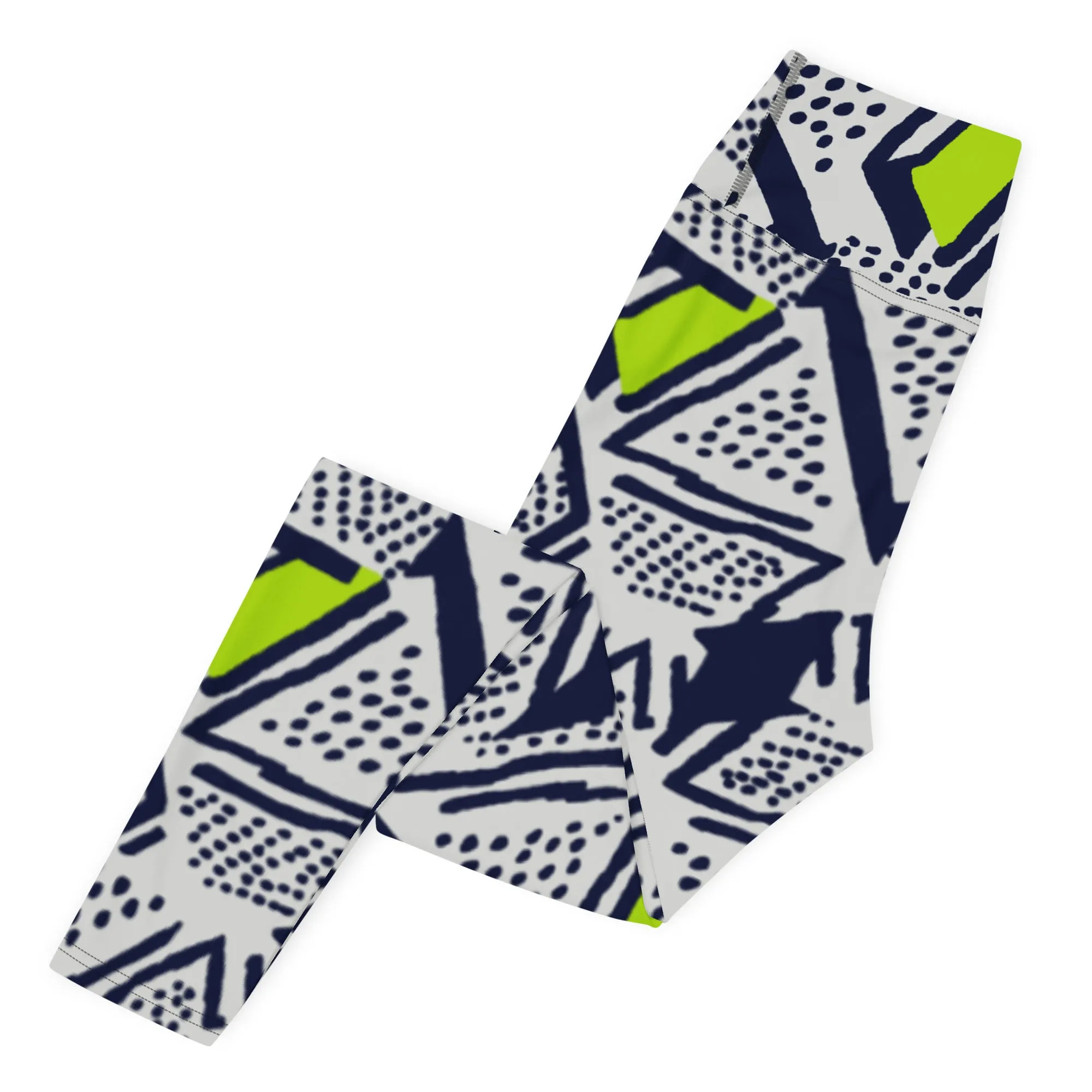 Neo--Tribal Pulse Yoga Leggings