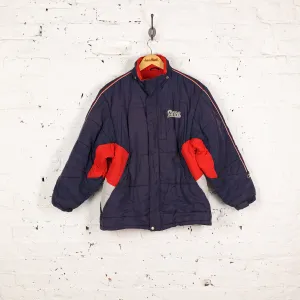 New England Patriots Quilted Jacket - Blue - S