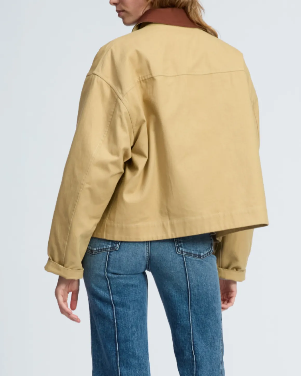 Nonie 2-in-1 Cotton Twill Jacket