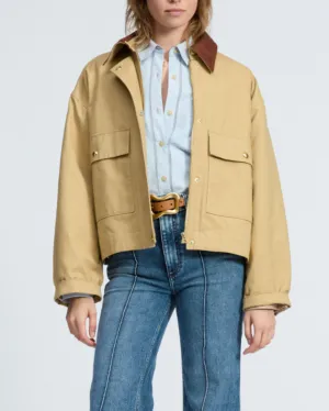 Nonie 2-in-1 Cotton Twill Jacket
