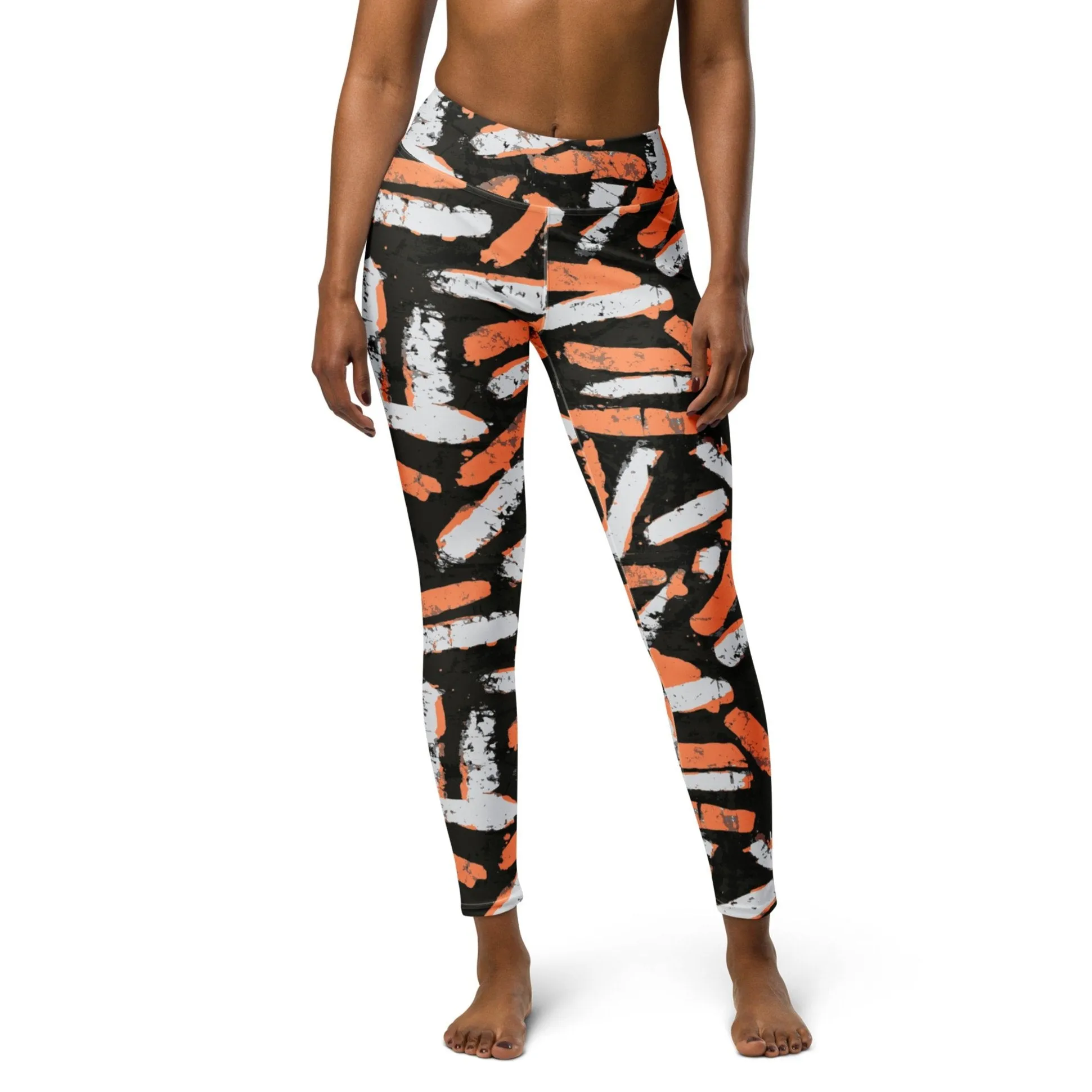 Peach Stroke Yoga Leggings