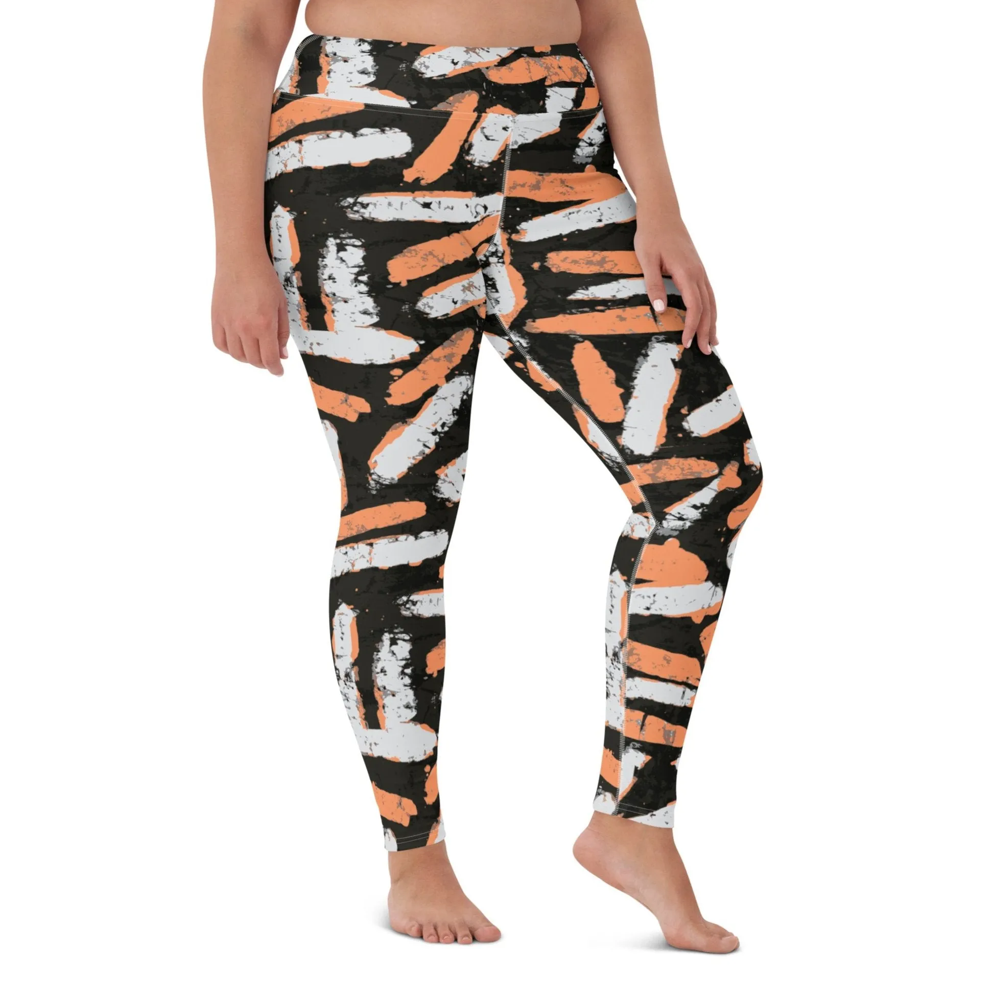 Peach Stroke Yoga Leggings