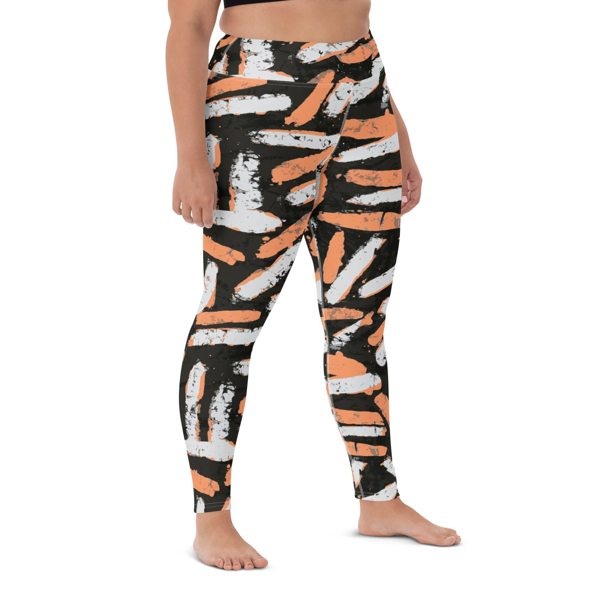 Peach Stroke Yoga Leggings