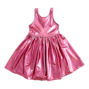 Pink Chicken Liza Lame Dress - Rose