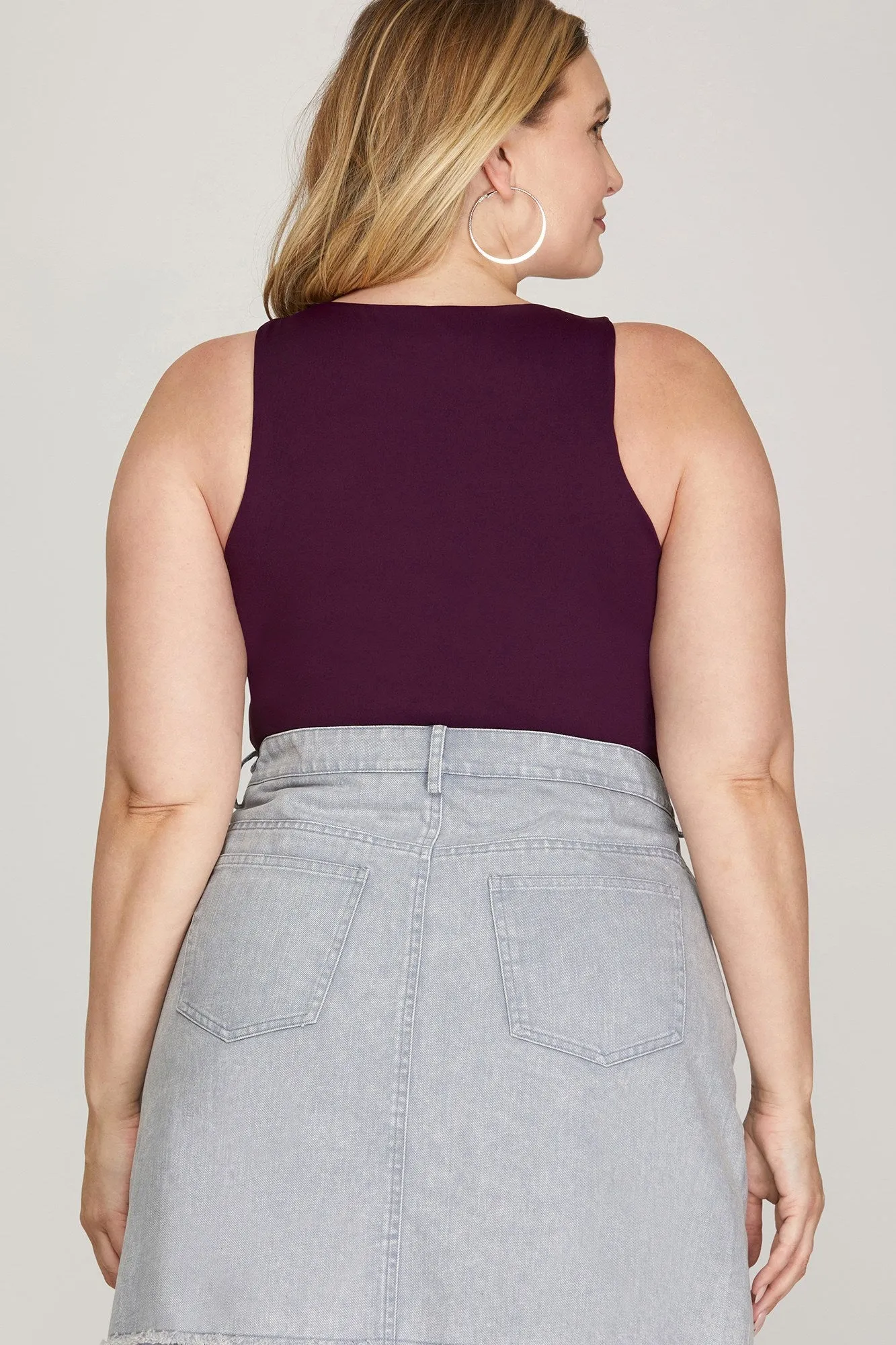 PLUS Crew Neck Bodysuit