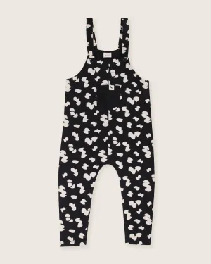 Popcorn Print Dungarees