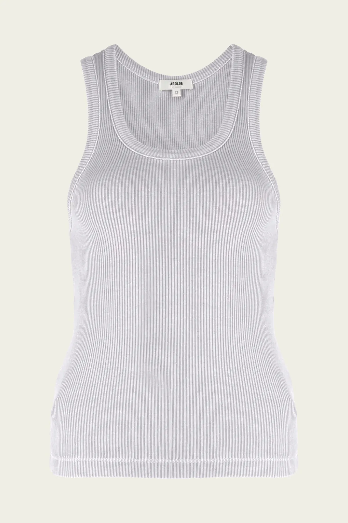 Poppy Scoop Neck Tank in Flake