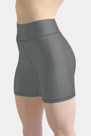 PRE ORDER SOLID GREY SHORTS WITH SIDE POCKETS - EXCLUSIVE! BATCH 1 (WHOLESALE) 04102024