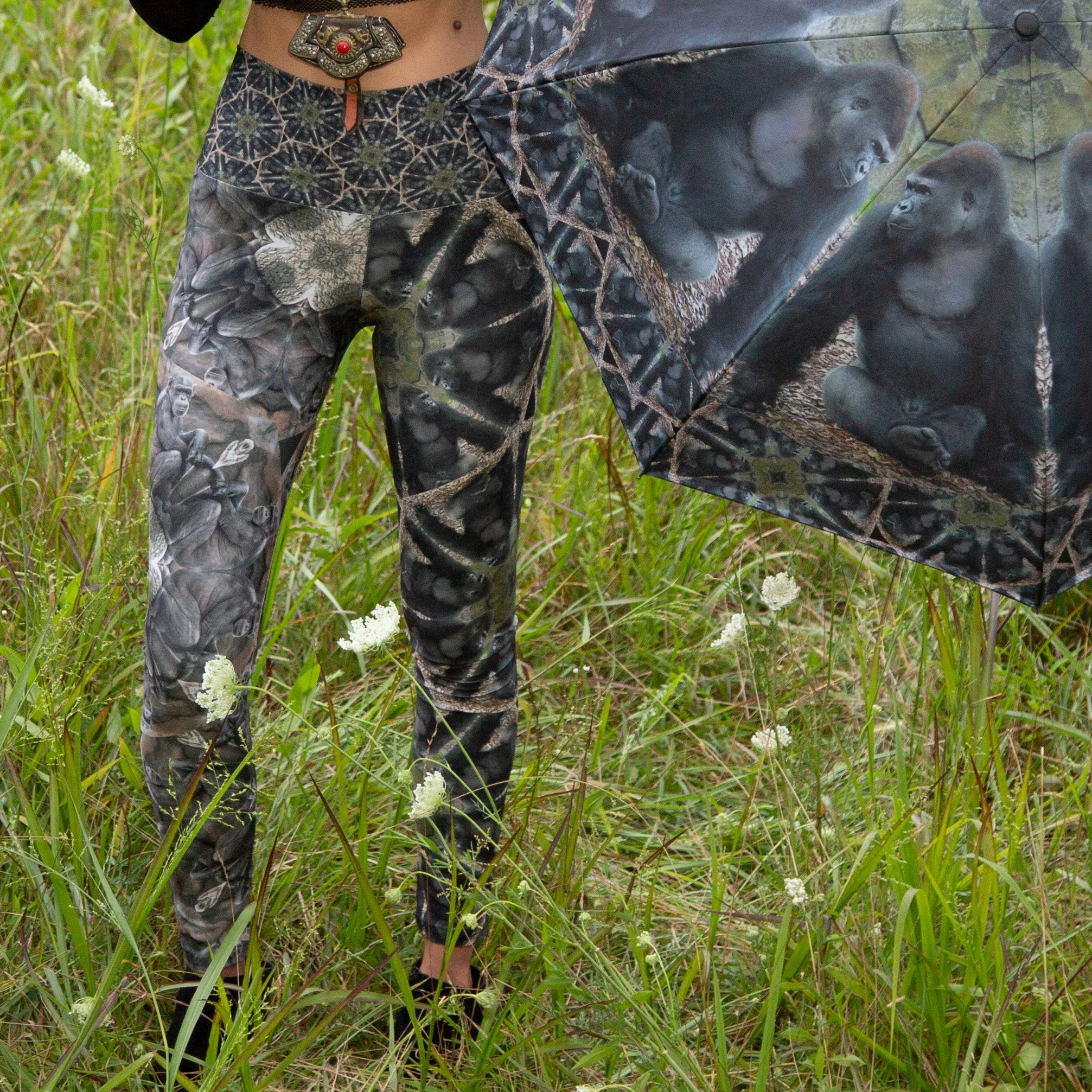 Primates - Zoo Yoga Leggings
