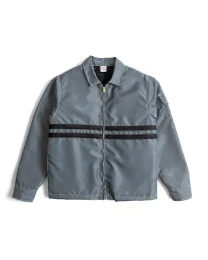 Quilt Lined Comp Jacket - Slate