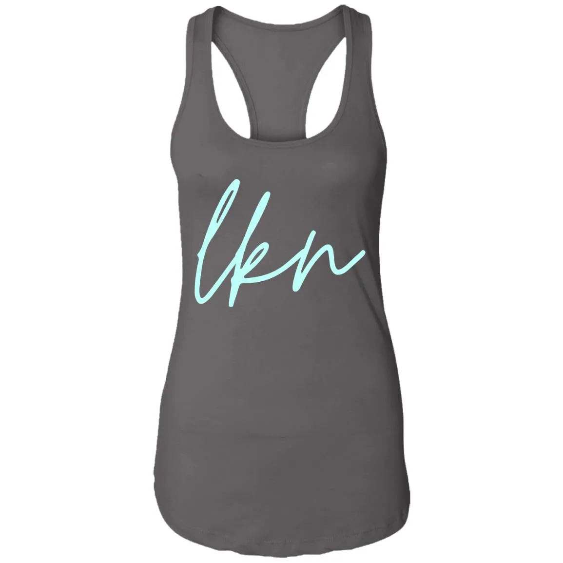 "LKN- AQUA" Ladies Ideal Racerback Tank