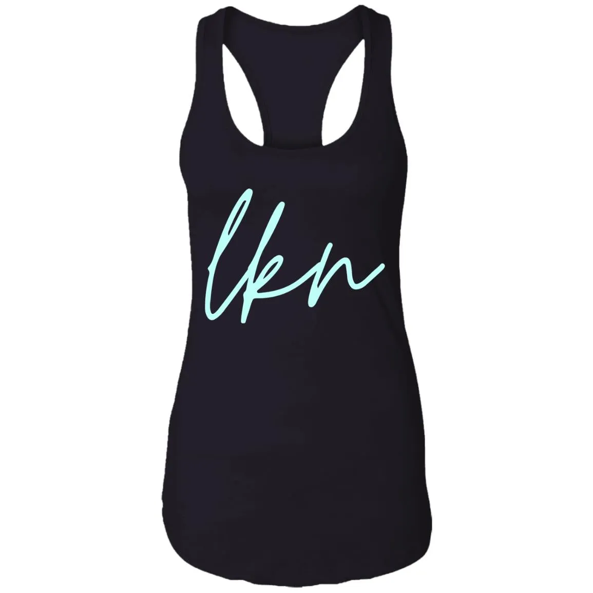 "LKN- AQUA" Ladies Ideal Racerback Tank