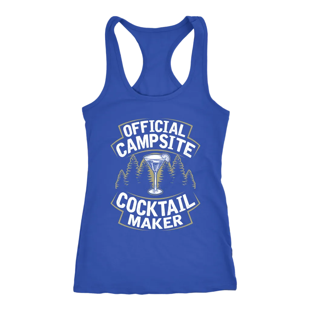 "Official Campsite Cocktail Maker" - Tank