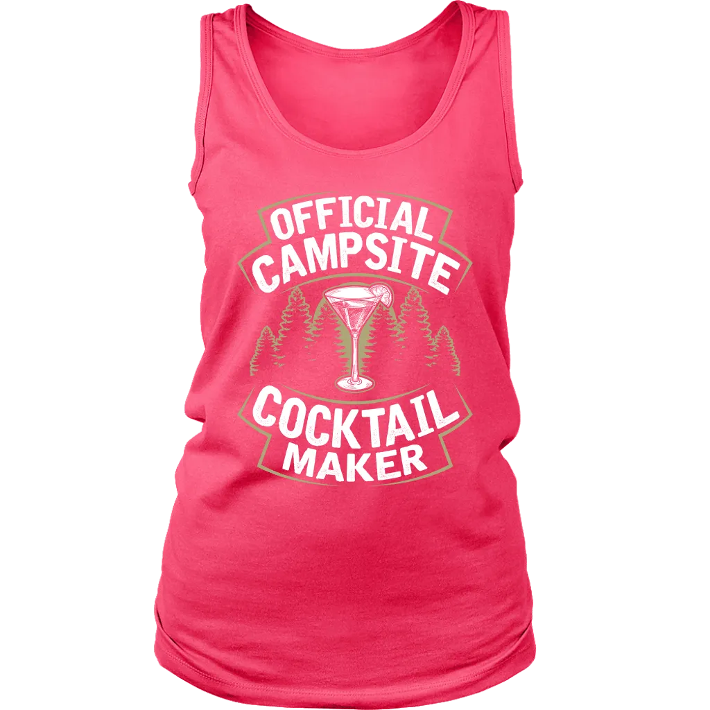 "Official Campsite Cocktail Maker" - Tank