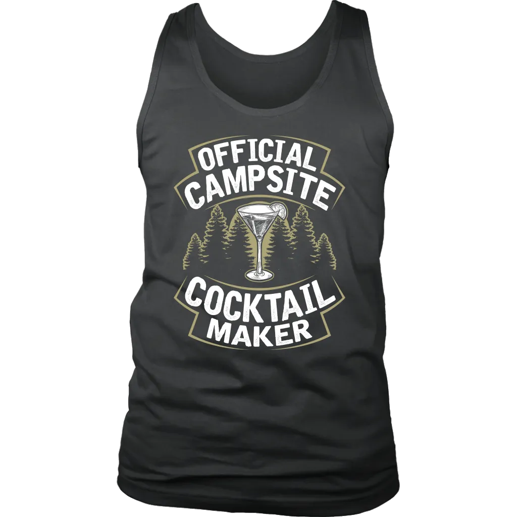"Official Campsite Cocktail Maker" - Tank