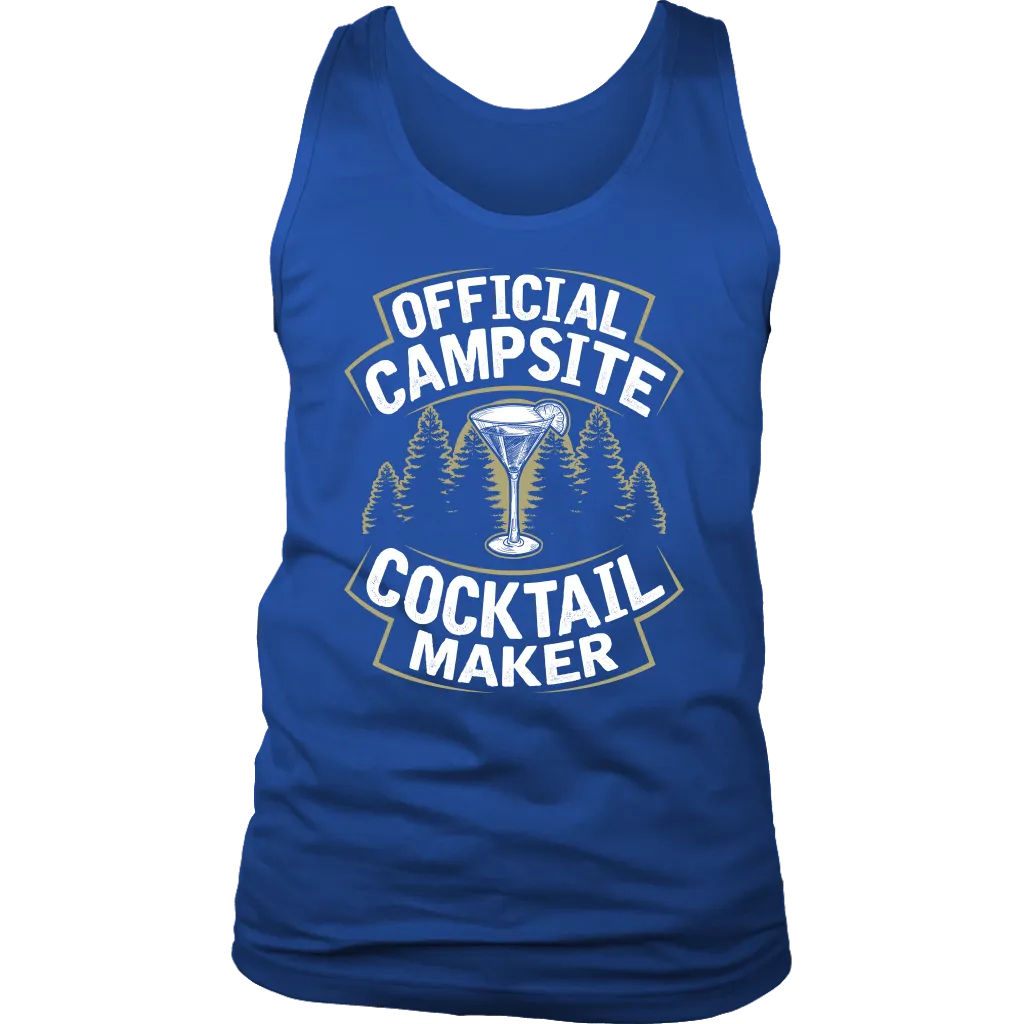 "Official Campsite Cocktail Maker" - Tank