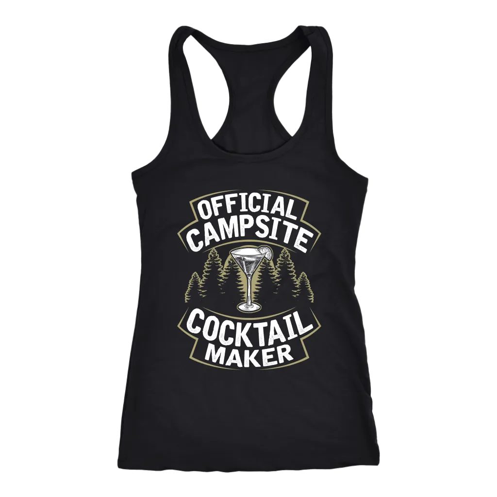 "Official Campsite Cocktail Maker" - Tank