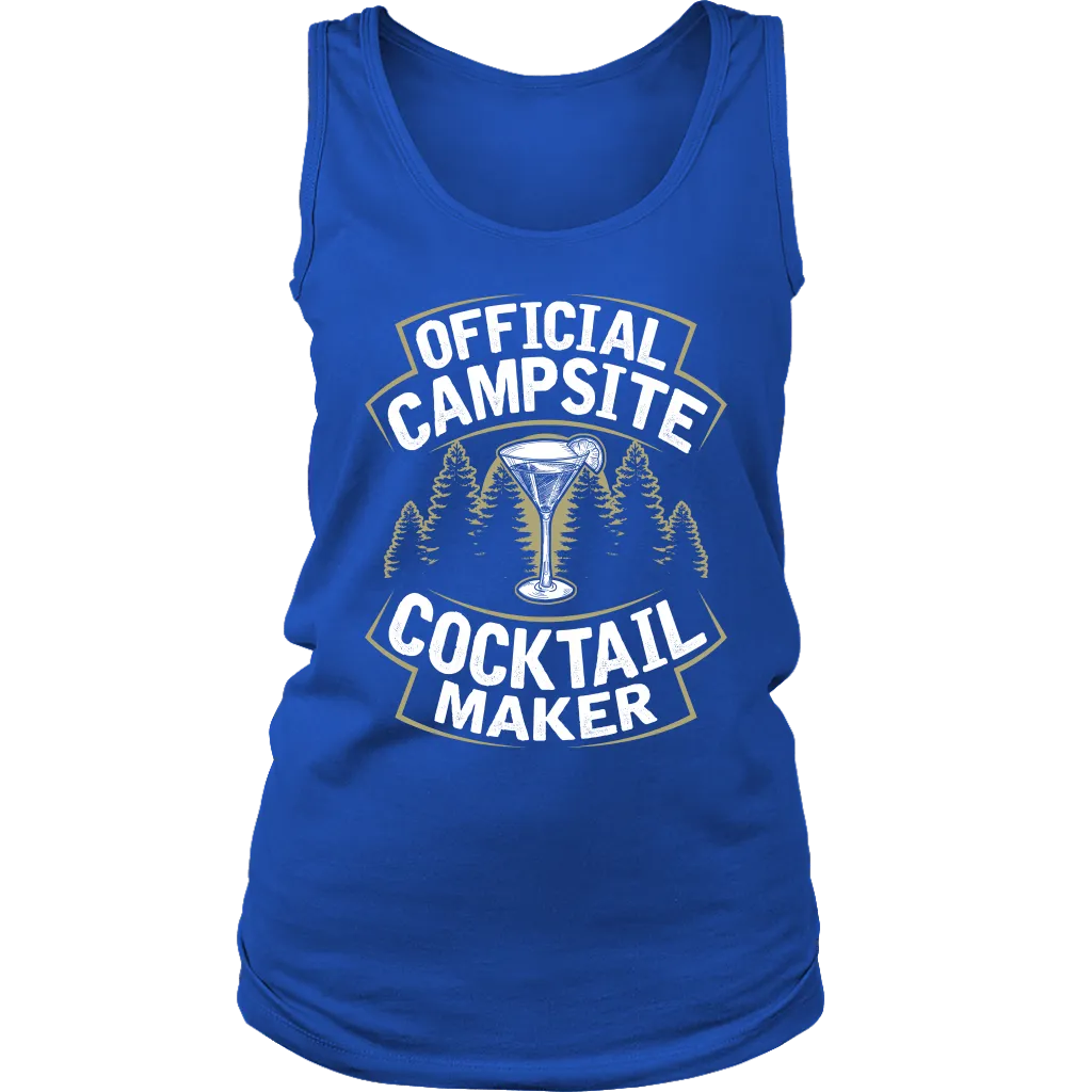 "Official Campsite Cocktail Maker" - Tank