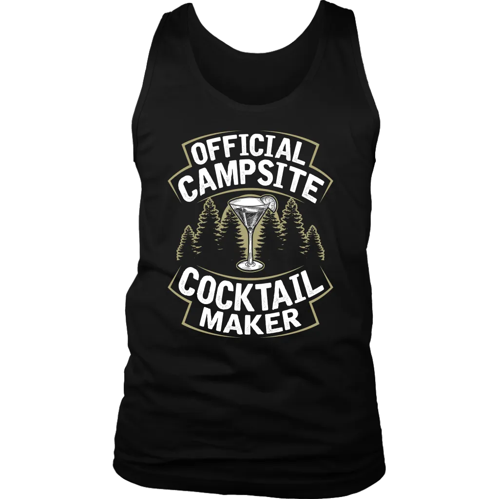 "Official Campsite Cocktail Maker" - Tank