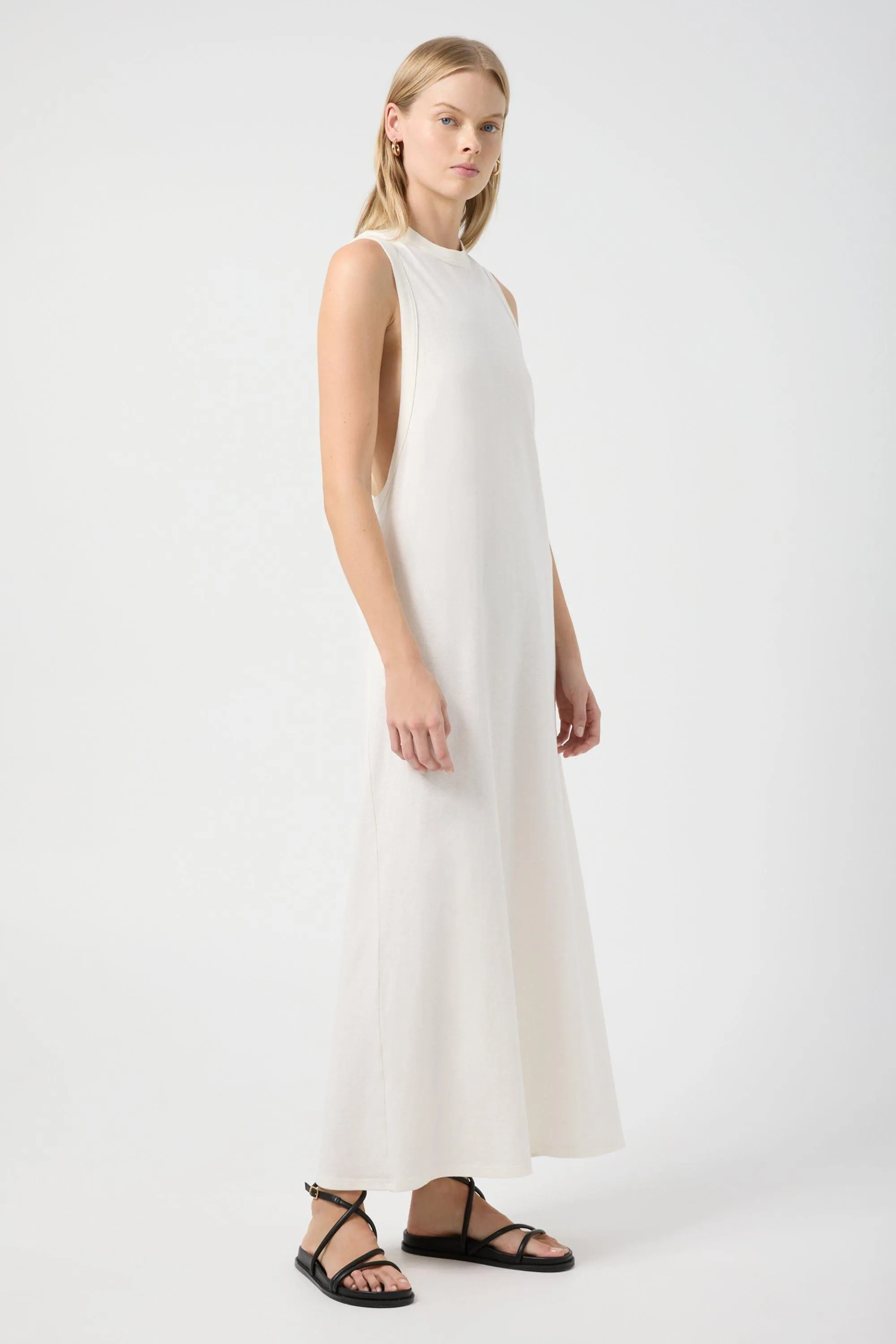 REDEEM TANK DRESS | OFF WHITE