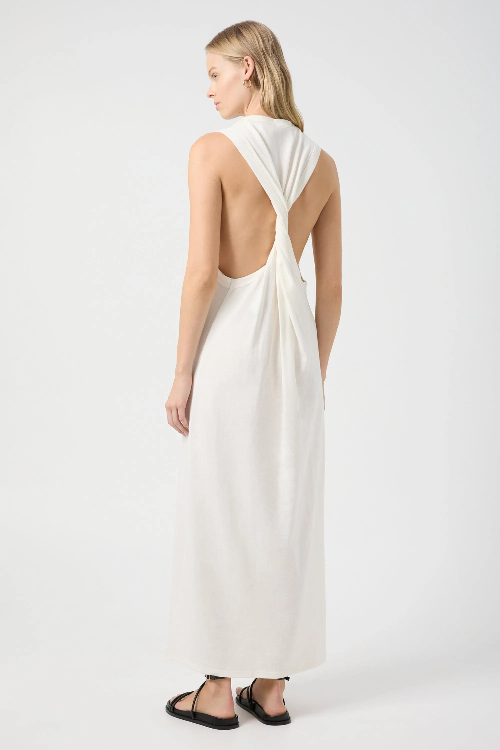 REDEEM TANK DRESS | OFF WHITE