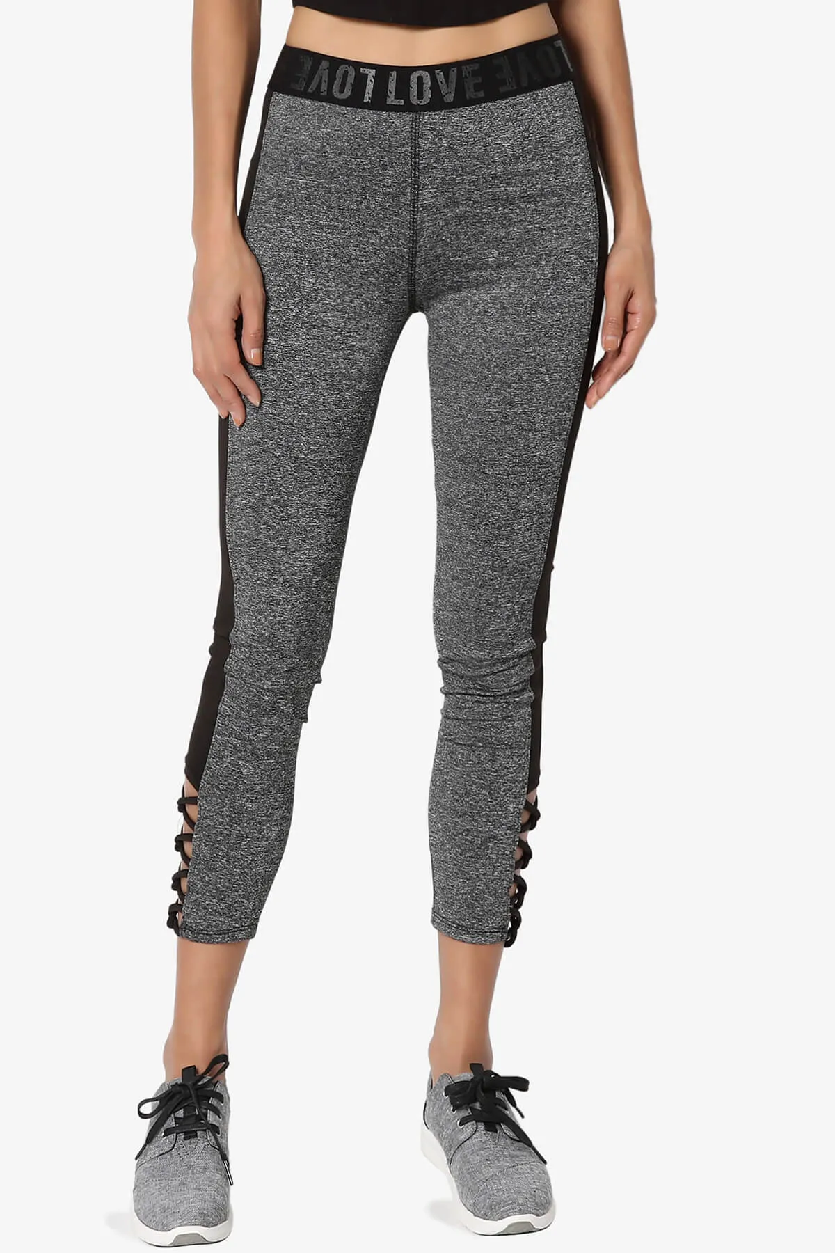 Reign Cutout Crop Yoga Leggings