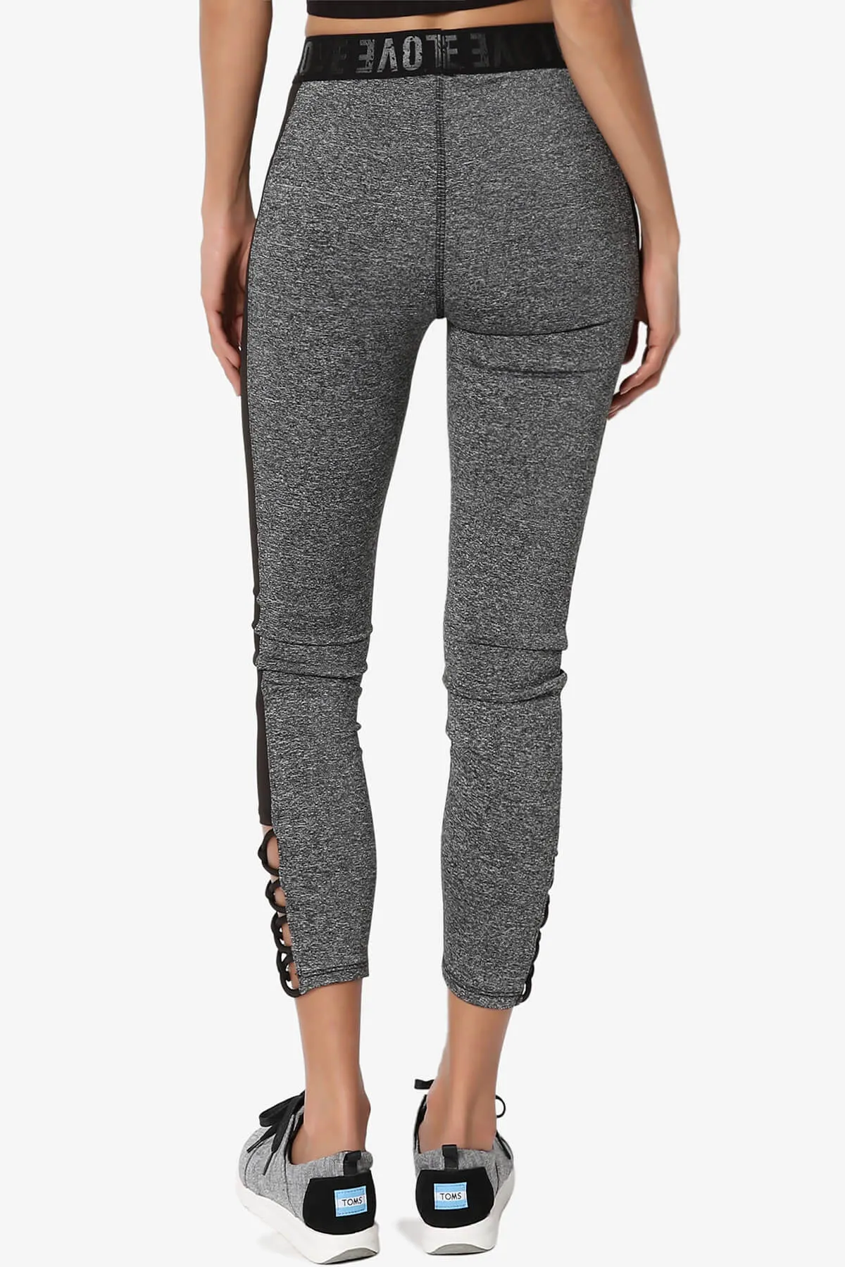 Reign Cutout Crop Yoga Leggings