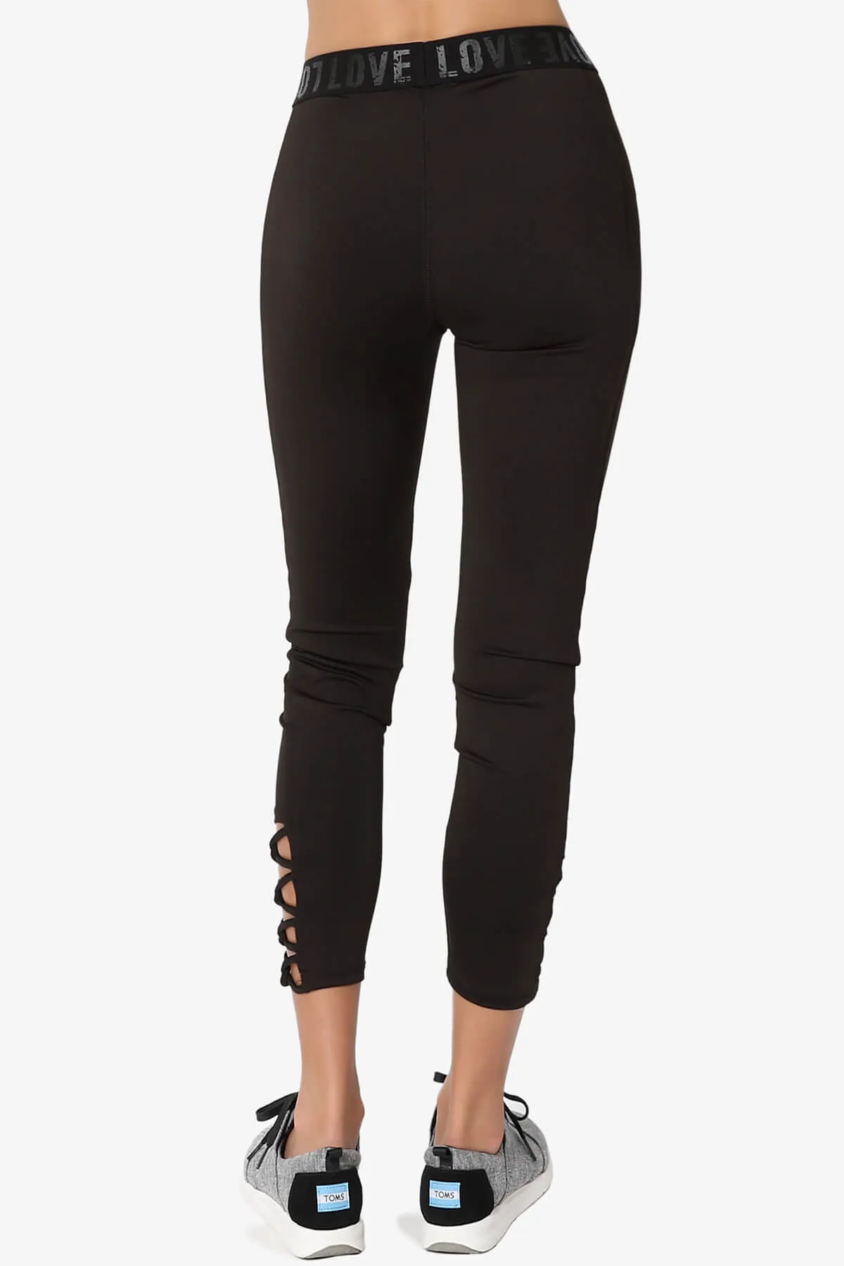 Reign Cutout Crop Yoga Leggings