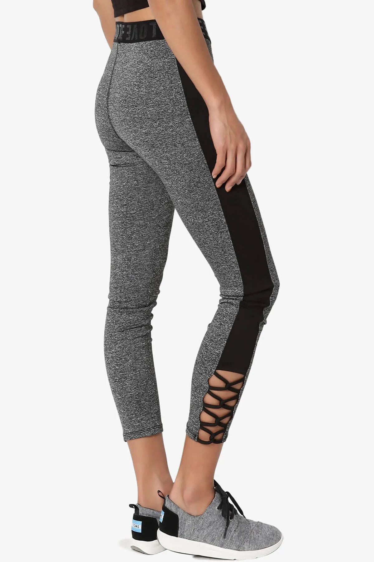 Reign Cutout Crop Yoga Leggings